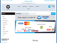 Tablet Screenshot of grupoimex.com.mx